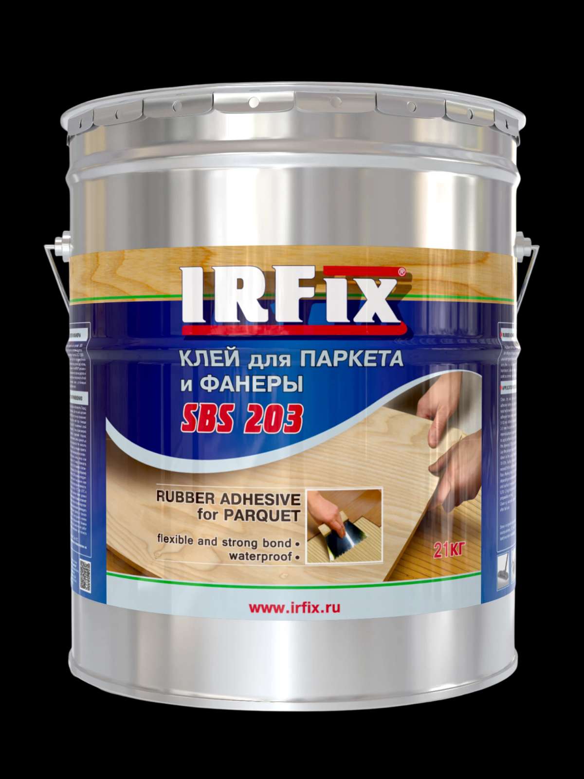 IRFix SBS 203 Клей для паркета и фанеры 12кг Бежевый арт. 40002