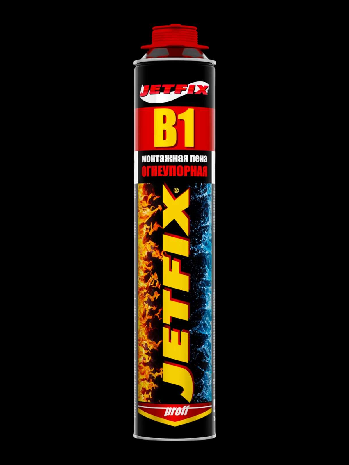 JETFIX B1 Пена монтажная огнестойкая 750мл
