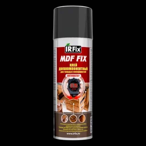 MDF Fix Клей цианакрилатный двухкомпонентный для твёрдых поверхностей 200 мл/50 г Бесцветный арт. 20250 2