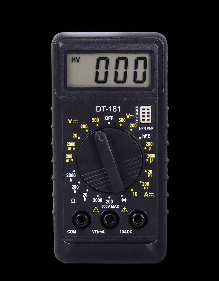 Мультиметр DT181 2