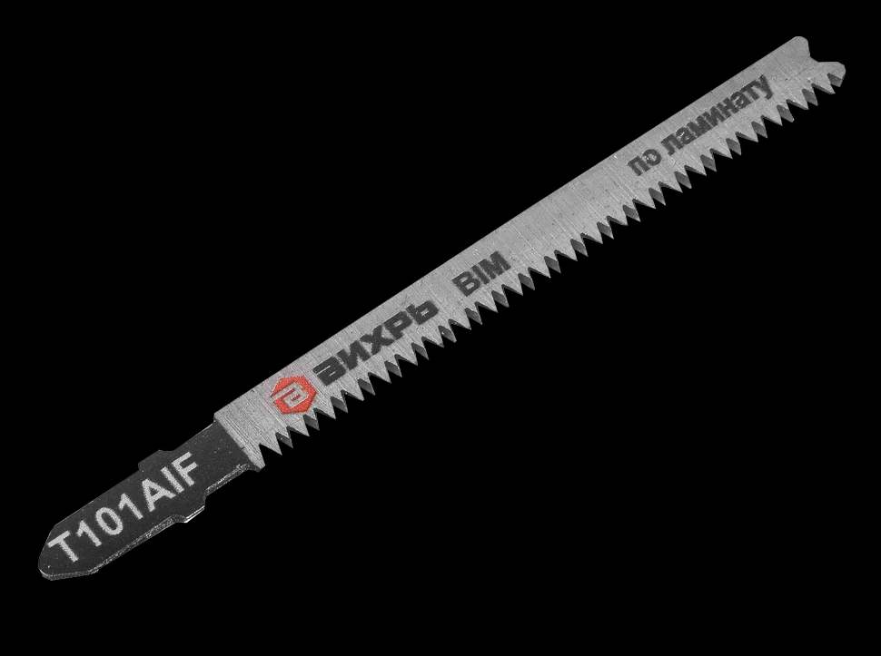 Пилки для лобзика Т101AIF по ламинату, чистый рез 100х75мм (2 шт) 1