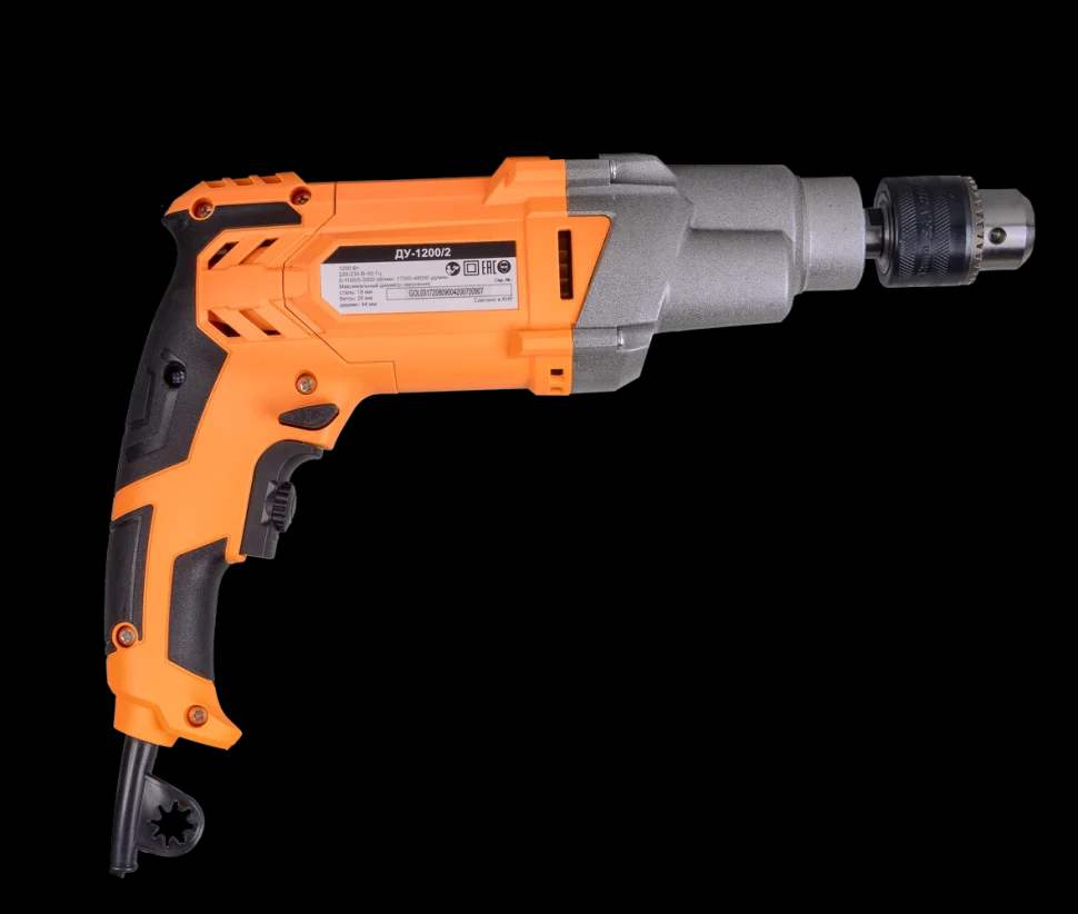 Дрель ударная ДУ-1200/2 двухскоростная 2