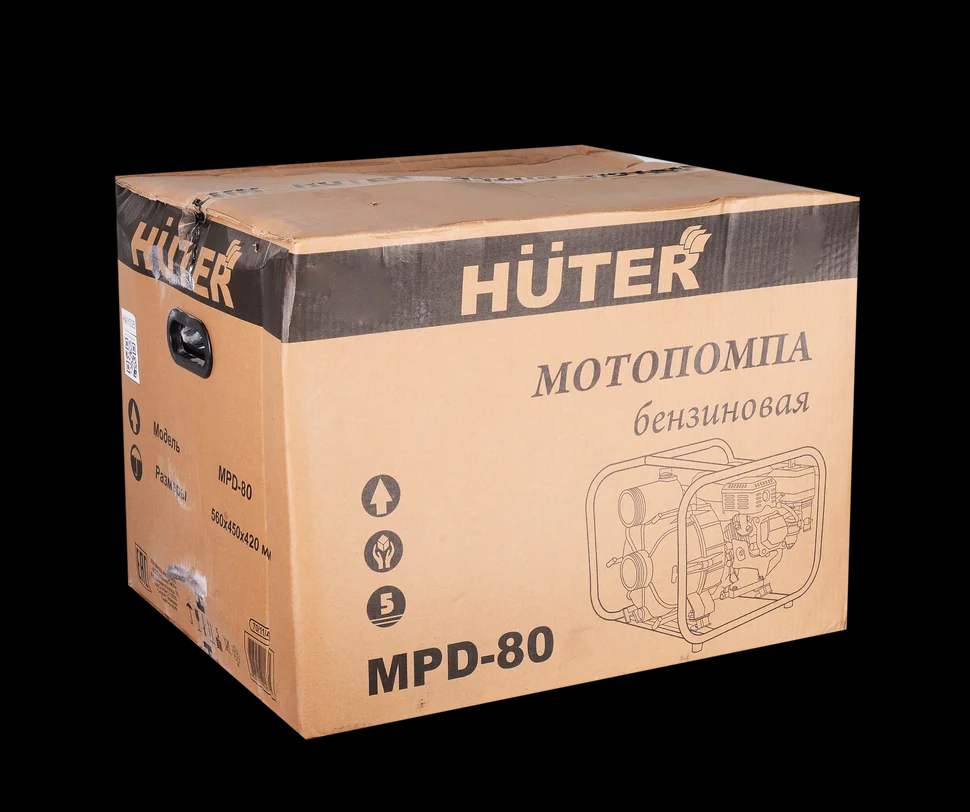 Мотопомпа MPD-80 для грязной воды 7