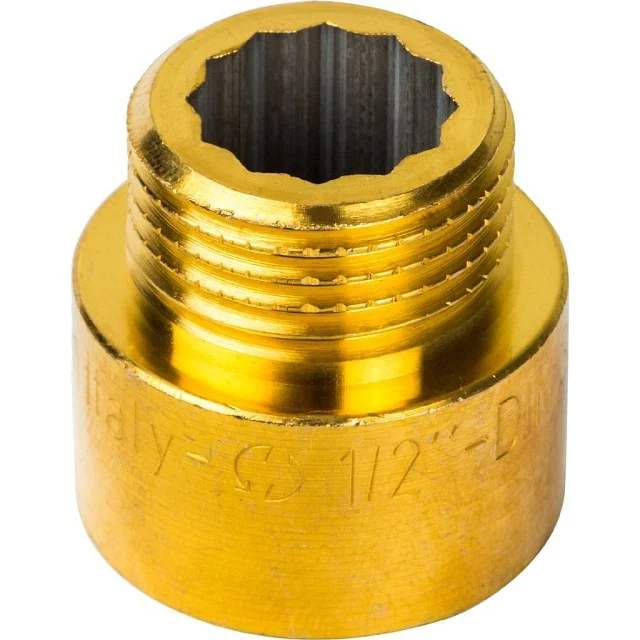 Удлинительная гайка 1/2" х 15мм (латунь)