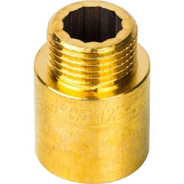 Удлинительная гайка 1/2" х 25мм (латунь)