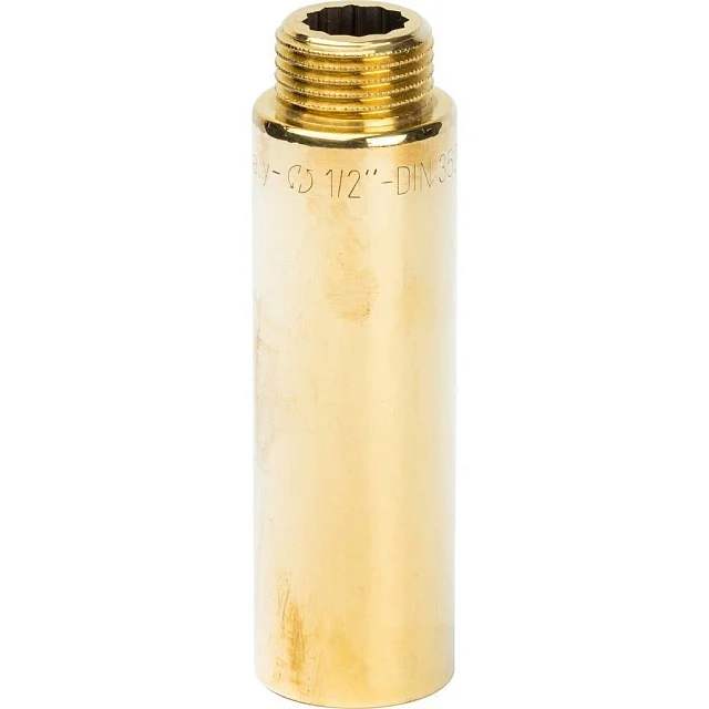 Удлинительная гайка 1/2" х 80мм (латунь)
