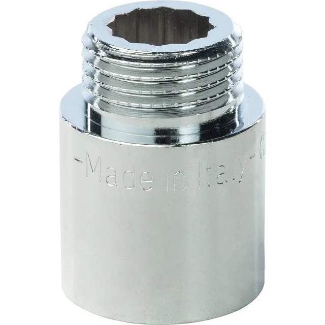 Удлинительная гайка 1/2" х 25мм хром.