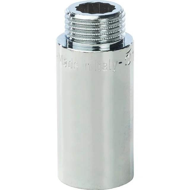 Удлинительная гайка 1/2" х 50мм хром.