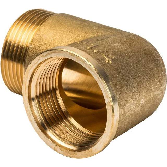 Уголок 1 1/4" г/ш латунь