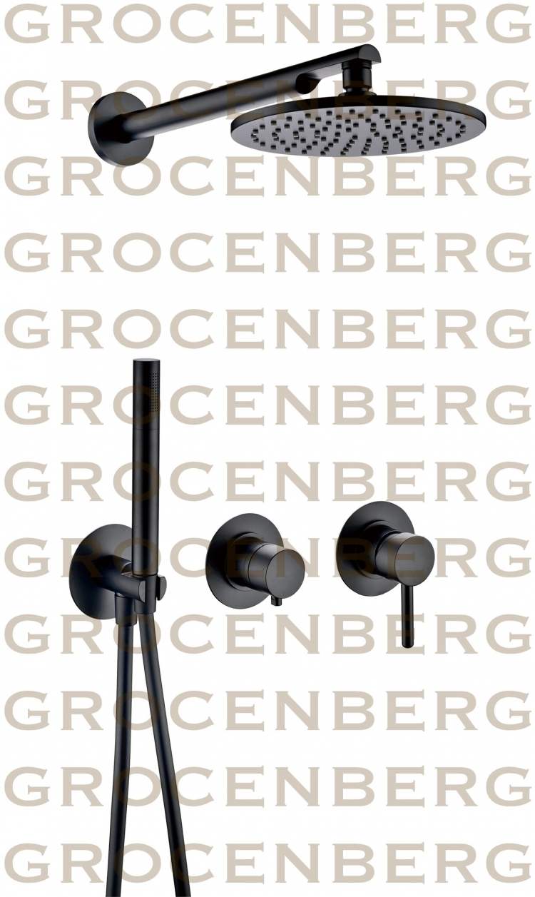 Душевой комплект GB5090BL Черный матовый 2