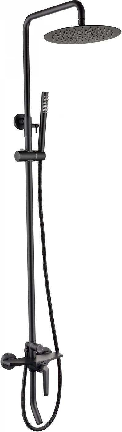 Душевая система GB7025BL Чёрный матовый