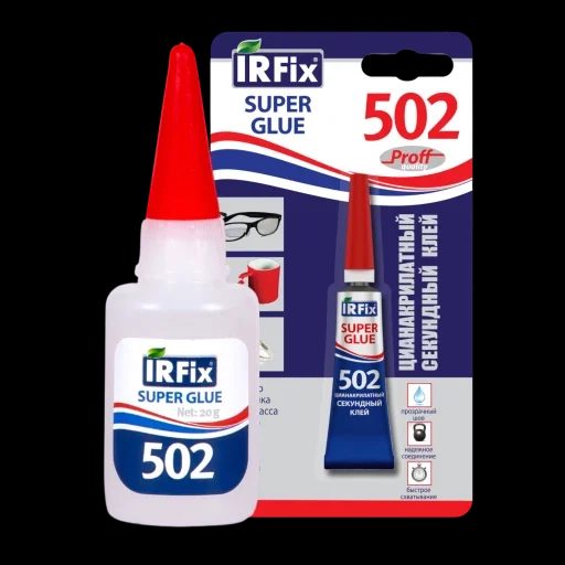 Super Glue 502 Секундный цианакрилатный клей 3 г Бесцветный арт. 20072