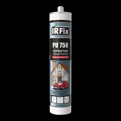 PU-750 Герметик полиуретановый универсальный 300 мл Чёрный