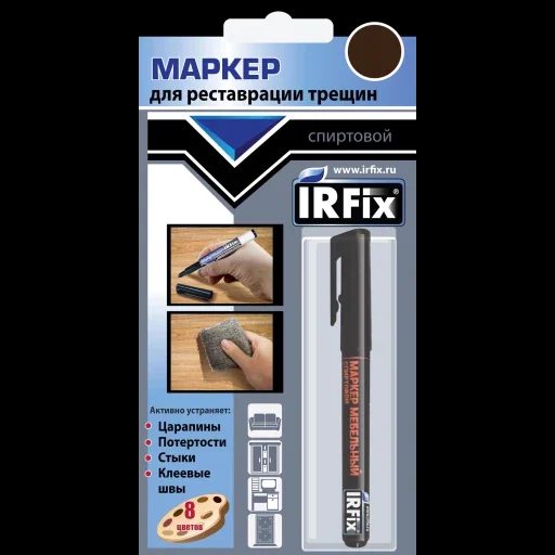 Маркер спиртовой для реставрации мебели Дуб