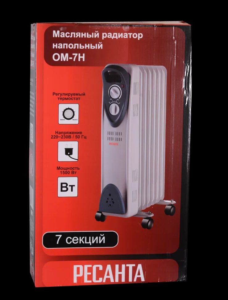 Масляный радиатор ОМ-7Н - фото 8