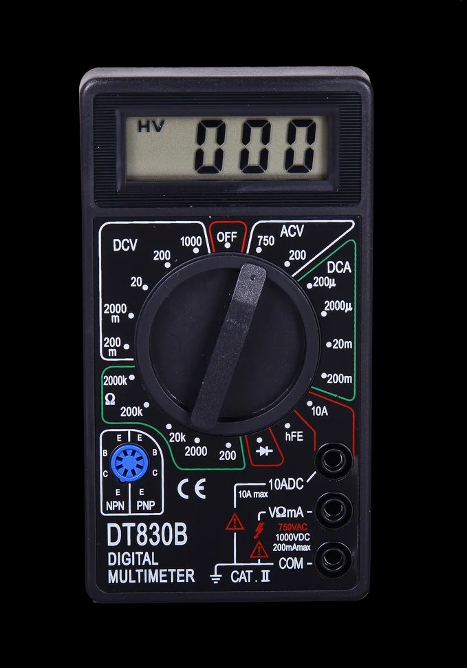 Мультиметр DT830B - фото 2