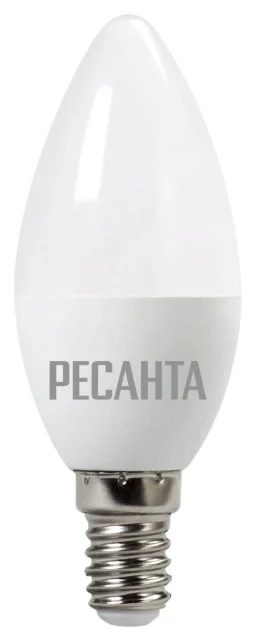 Лампа светодиодная LL-R-C37-6W-230-4K-E14
