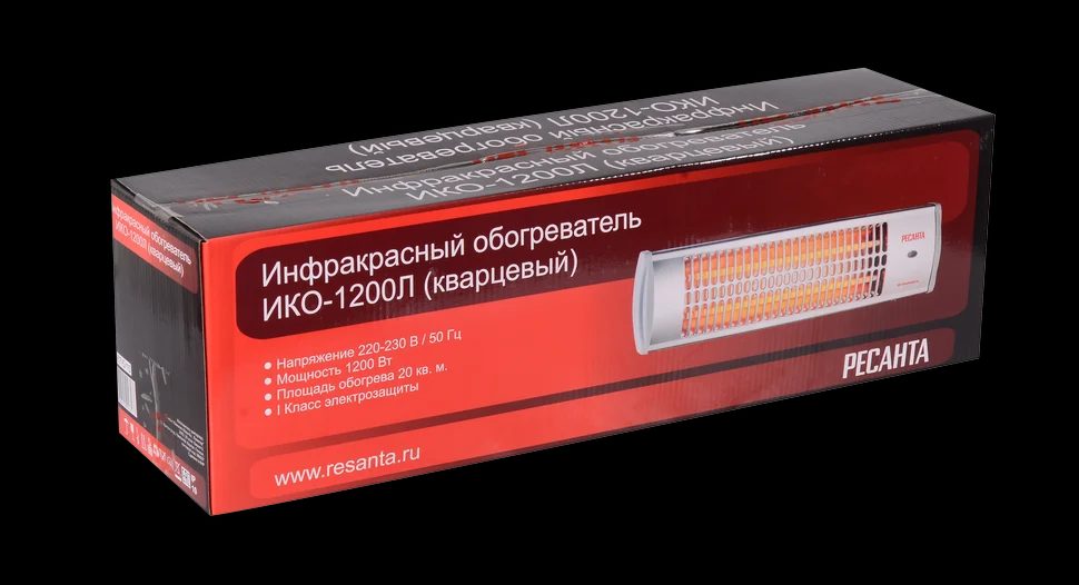 Инфракрасный обогреватель (кварцевый) ИКО-1200Л - фото 7