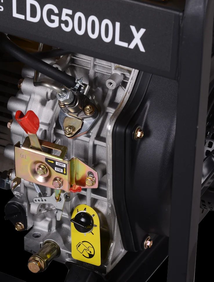 Электрогенератор дизельный LDG 5000LX - фото 8