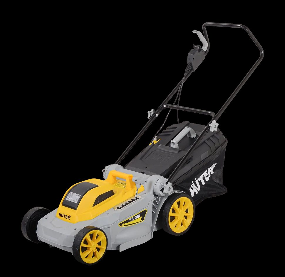 Газонокосилка электрическая ELM-380T Grey