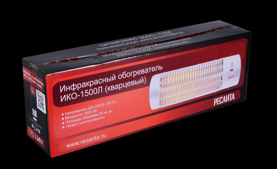 Инфракрасный обогреватель (кварцевый) ИКО-1500Л - фото 8