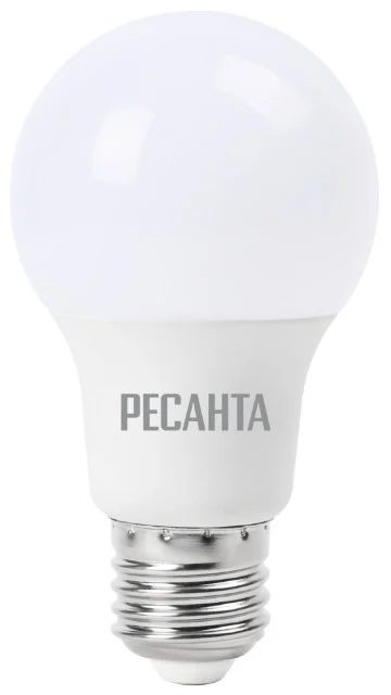 Лампа светодиодная LL-R-A60-9W-230-3K-E27