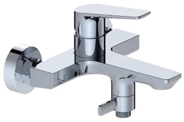 Смеситель для ванны с ручным душем Groсenberg GB8033 Хром - фото 1