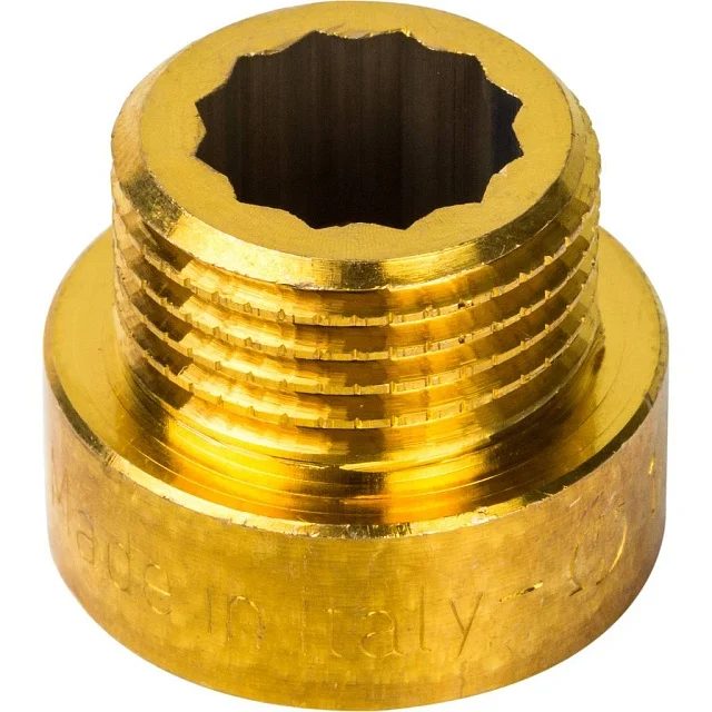 Удлинительная гайка 1/2" х 10мм (латунь) - фото 1
