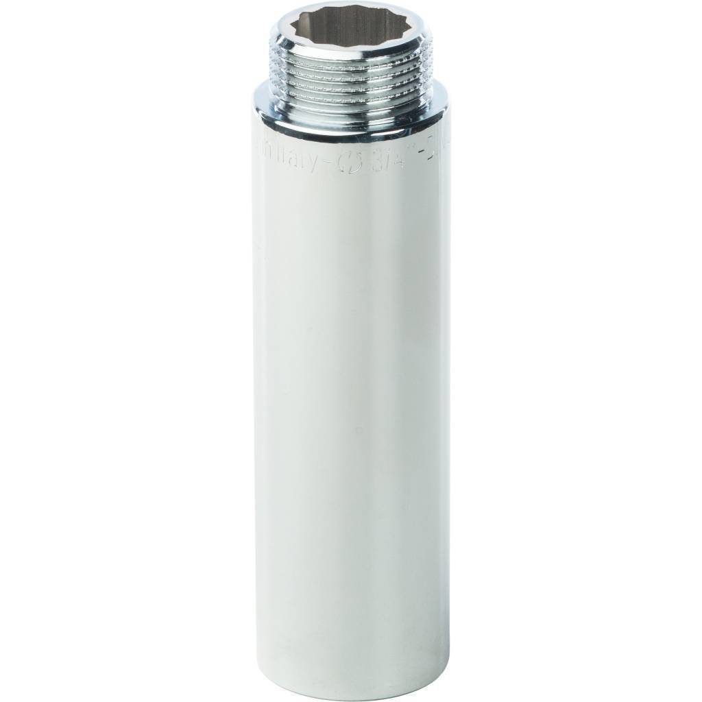 Удлинительная гайка 3/4" х 80мм хром.