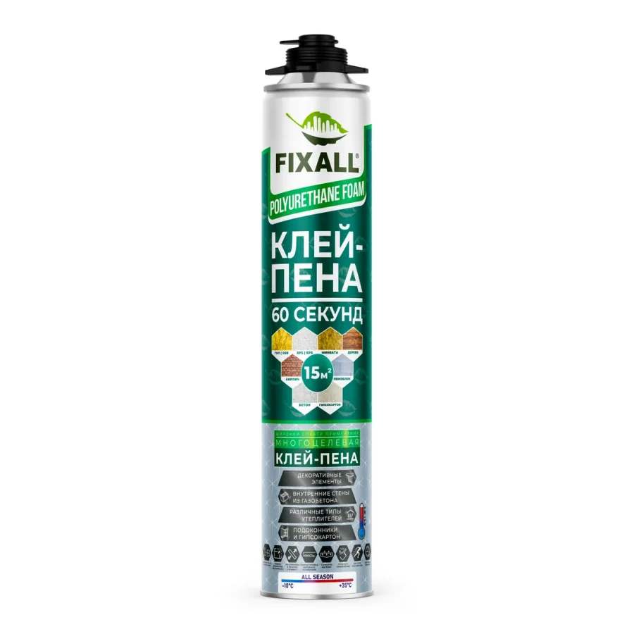 Клей-Пена 60 Секунд 850мл