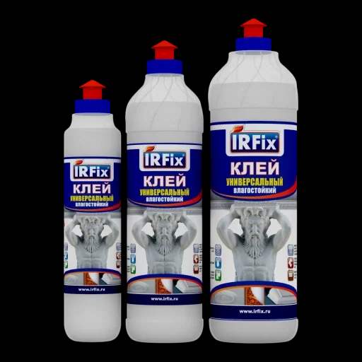 Клей универсальный влагостойкий 1 л Бесцветный арт. 20037