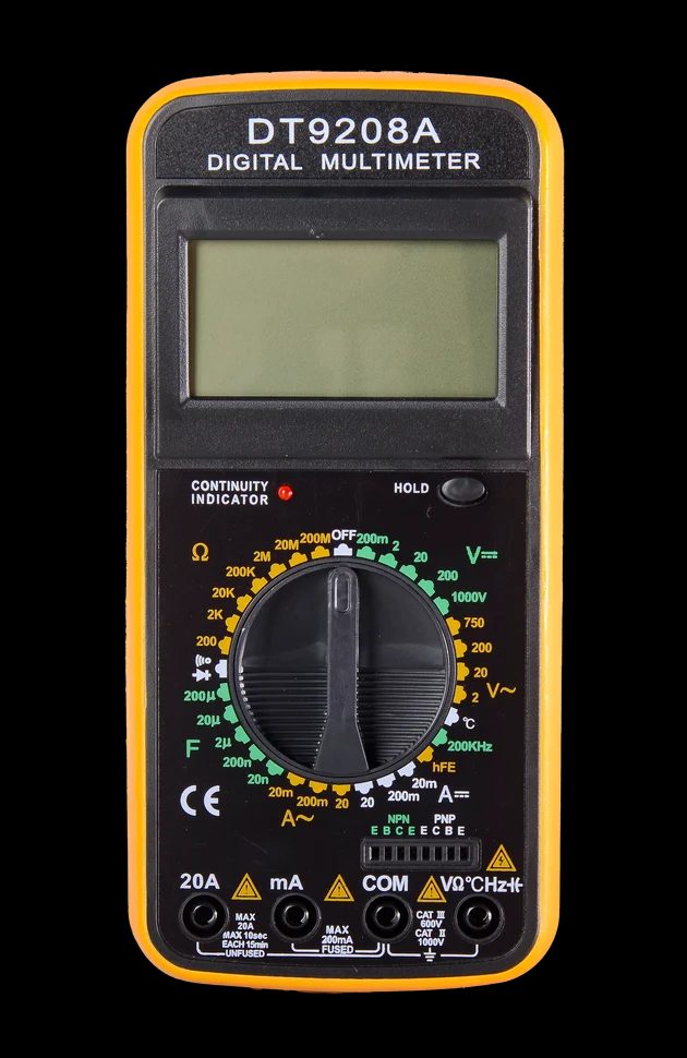 Мультиметр DT9208A - фото 1
