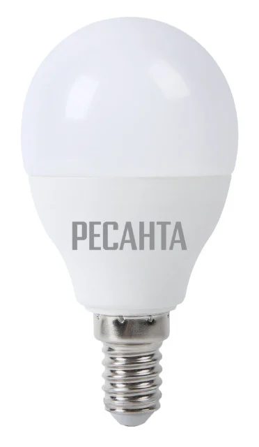 Лампа светодиодная LL-R-G45-7W-230-3K-E14 - фото 1
