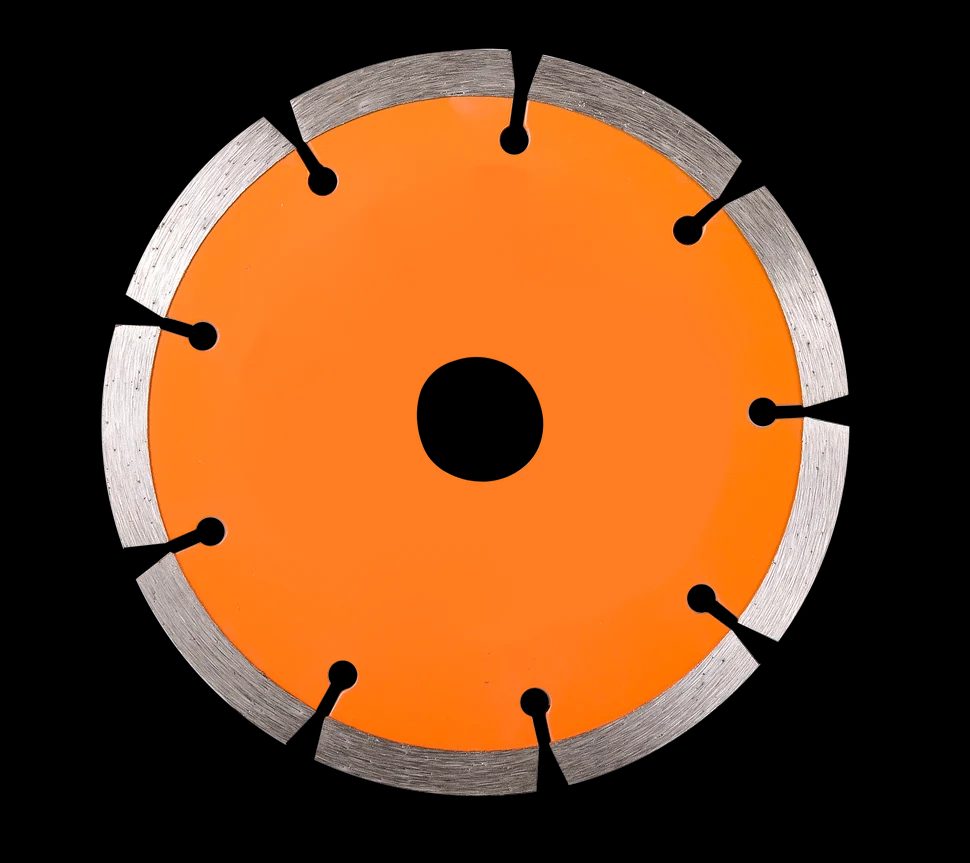 Диск алмазный отрезной сегментный СТАНДАРТ Вихрь, 125х22,2 мм, сухая резка - фото 2