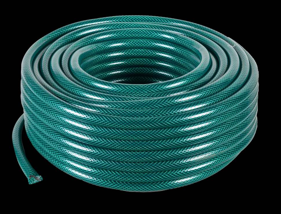 Шланг поливочный ПВХ, трёхслойный армированный 3/4", 50м