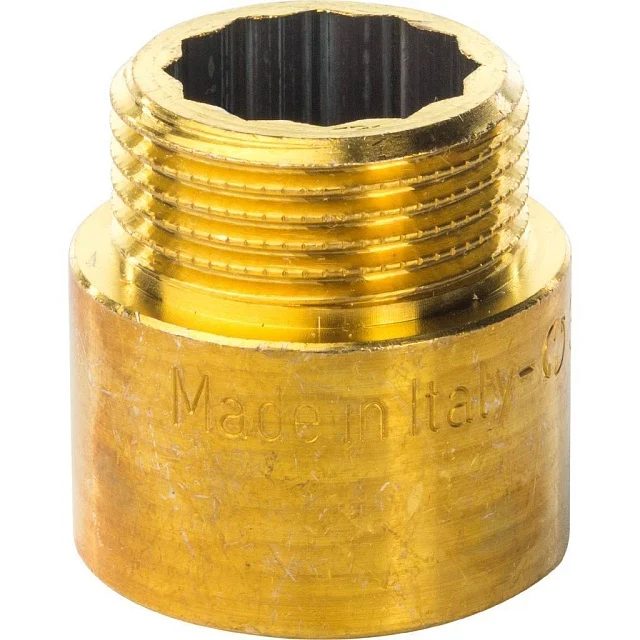 Удлинительная гайка 3/4" х 20мм (латунь) - фото 1