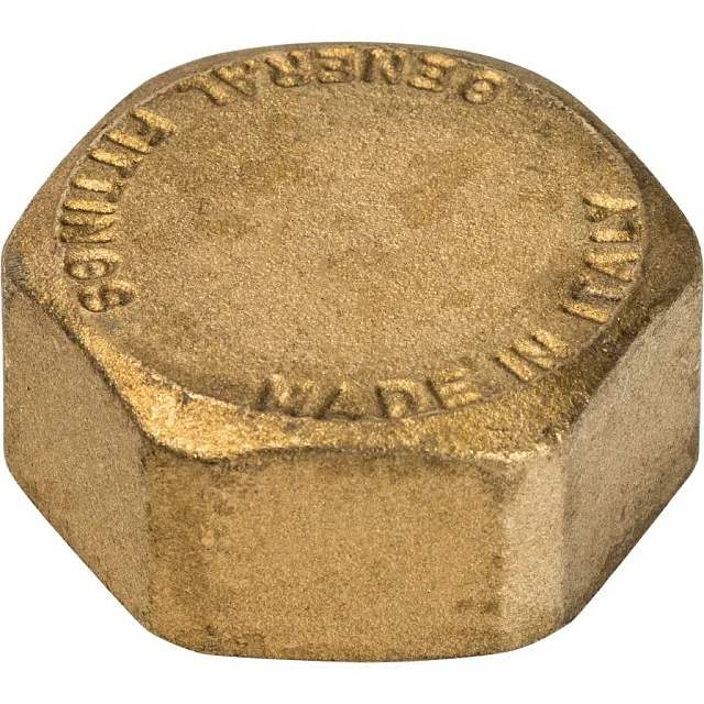 Заглушка 3/4" вн латунь