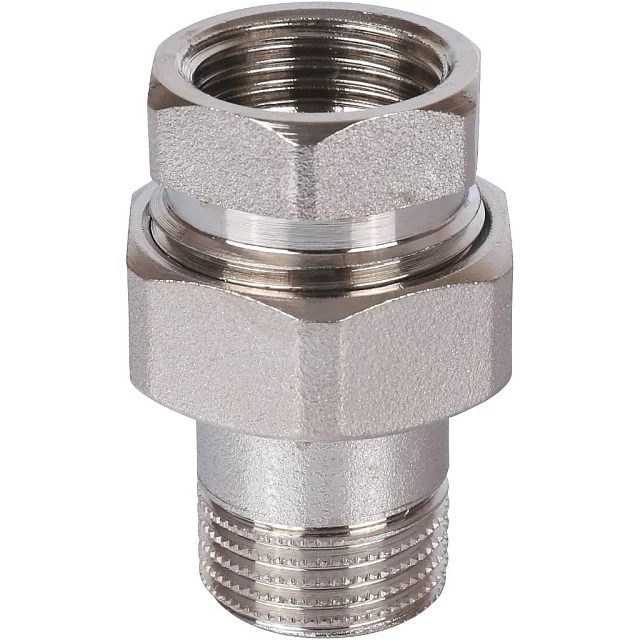 Муфта американка ВН 1/2" " никель