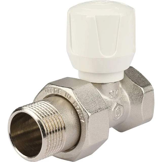 Кран для радиатора 3/4" прямой верхний