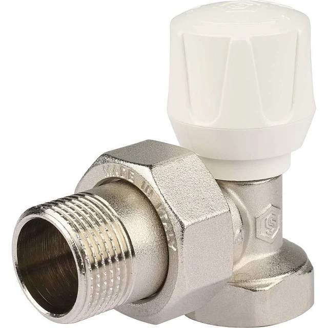 Кран для радиатора 3/4" угловой верхний