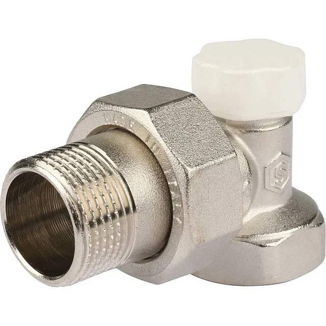 Кран для радиатора 3/4" угловой нижний