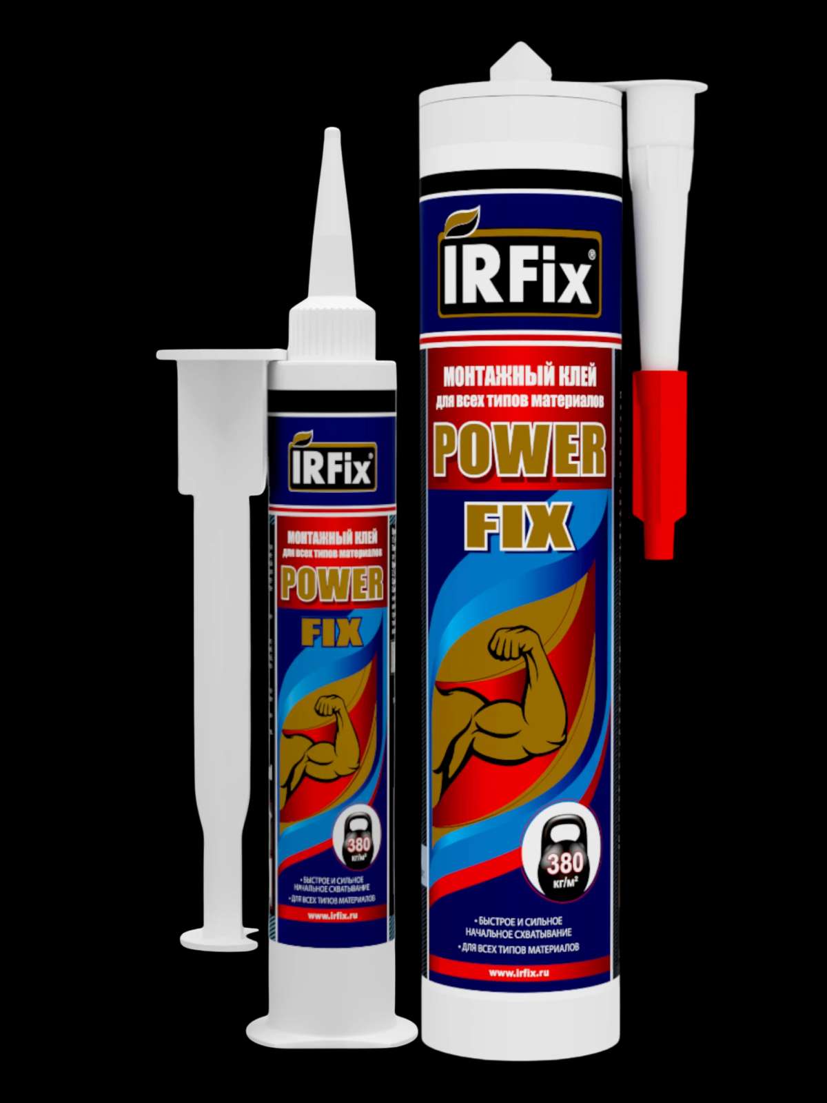 IRFix Power Fix MS Клей монтажный ультрабыстрый на гибридной основе 310мл арт. 20138