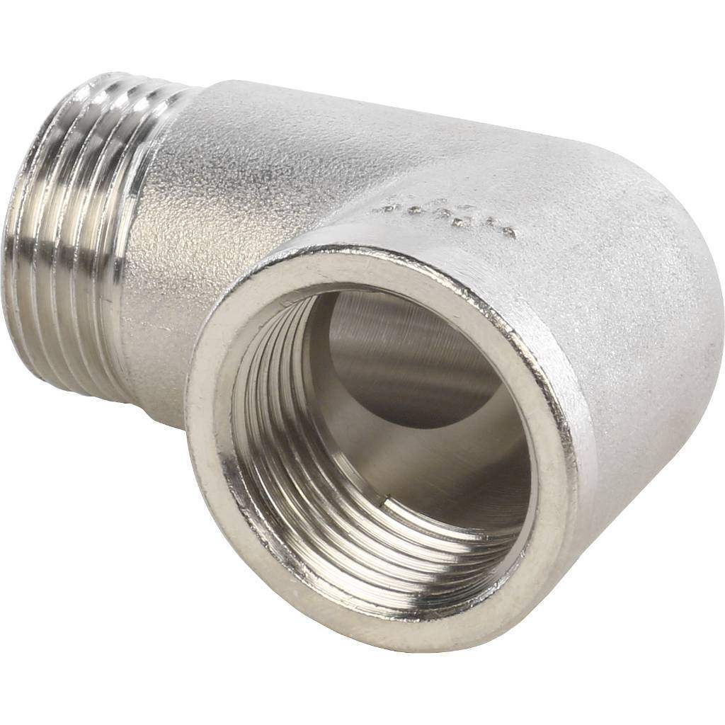 Уголок 3/4"г/ш никель