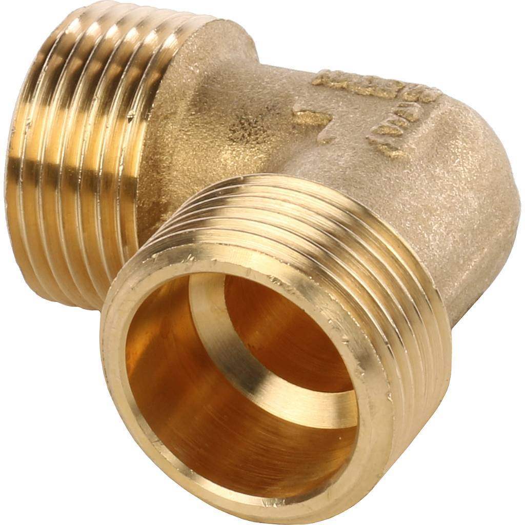 Уголок 3/4" ш/ш латунь
