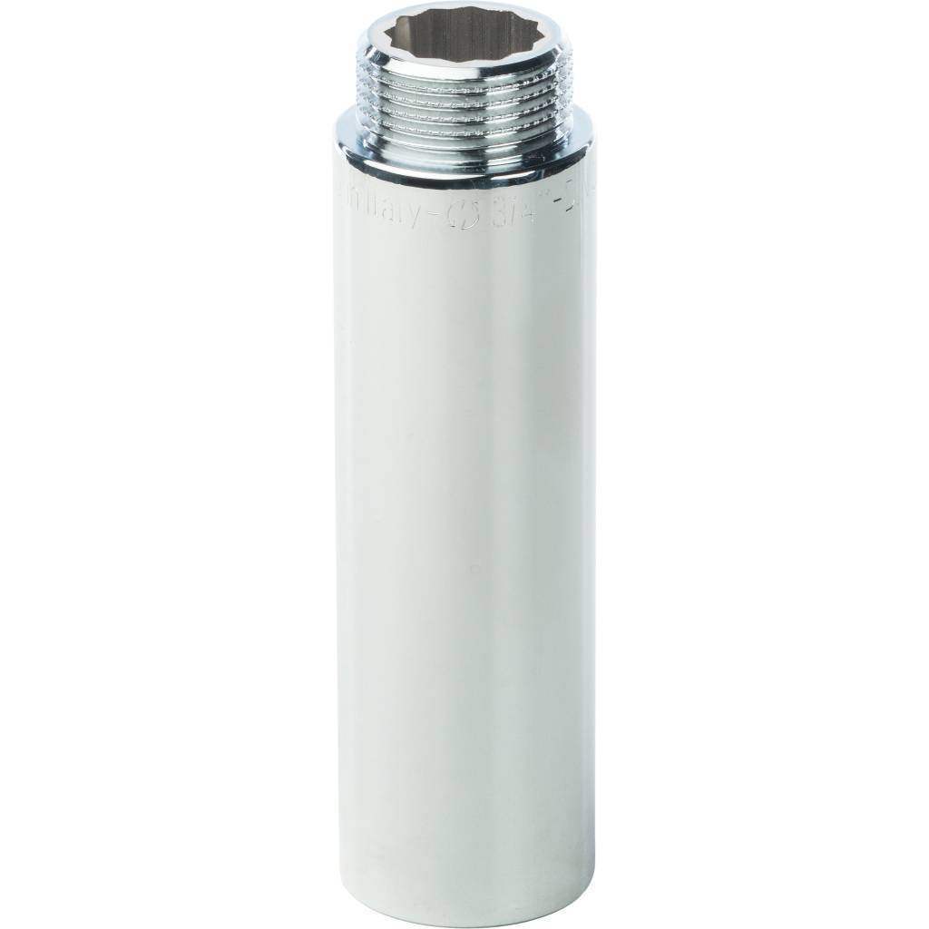 Удлинительная гайка 3/4" х 80мм хром.