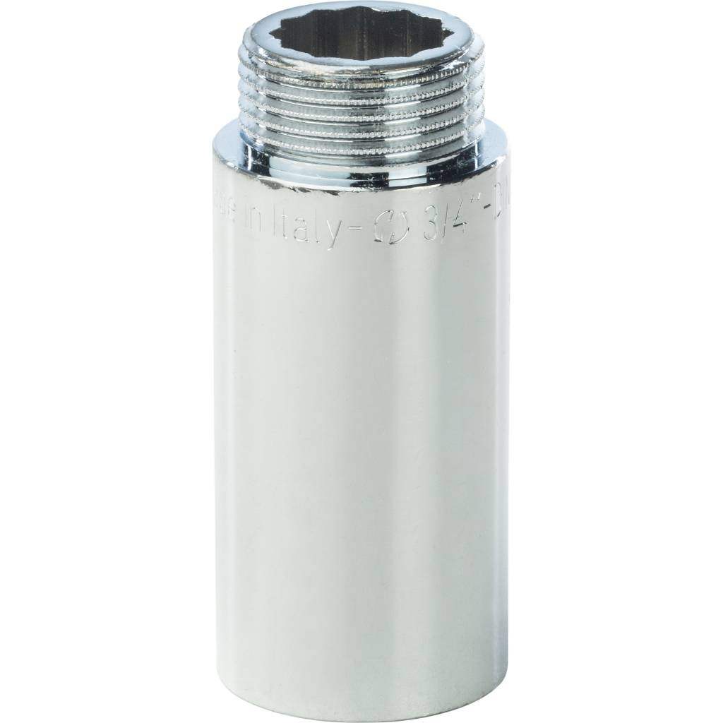 Удлинительная гайка 3/4" х 70мм хром.