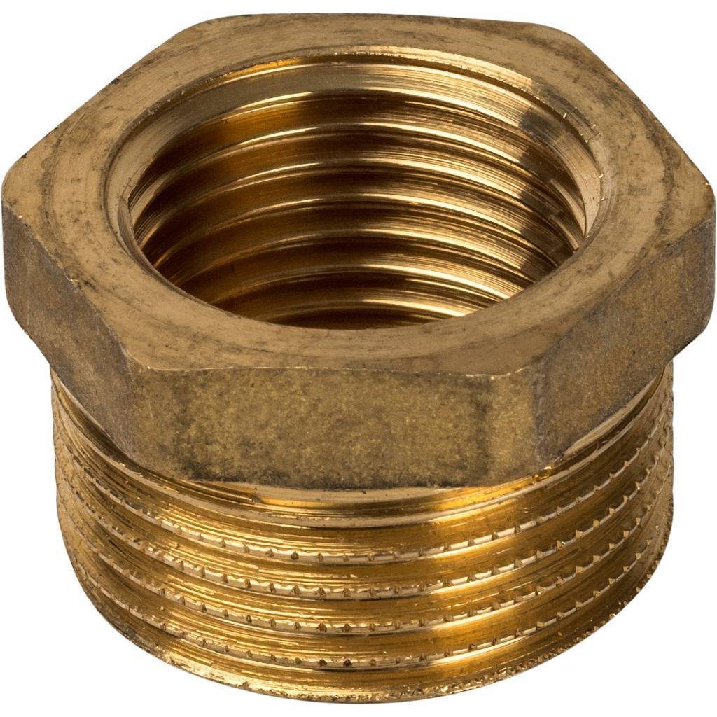 Футорка 3/4"н-1/2"в латунь - фото 1